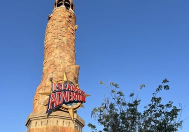 entrada principal parque islands of adventure en universal orlando resort