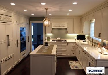 Complete home renovation in Mount Prospect IL with updated interior and modern finishes