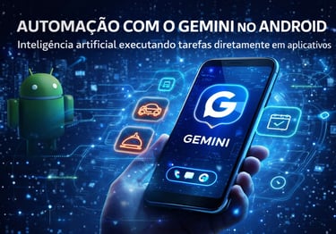 Gemini como agente digital: uma mudança no uso do Android