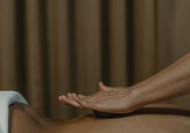 Massage sur le bas du dos
