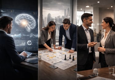 leadership development AI augmented decision making strategic thinking execution emotional intelligence building for leaders