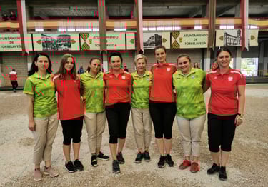 Lietuvos petankės moterų rinktinė Ispanijoje