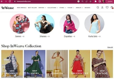 Inweave Clothing store gurugram - esocialexpert.com