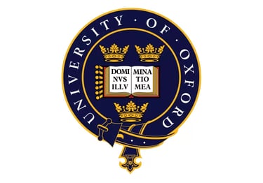 a logo for the university of oxford