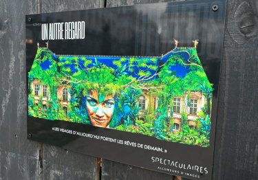 Stickers projection REGARDS Parlement de Bretagne