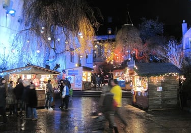 chalet marche de noel montbeliard