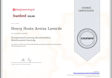 Reinforcement Learning Certificate