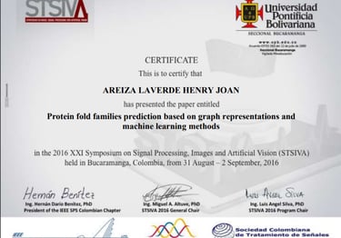 STSIVA-2016 Certificate