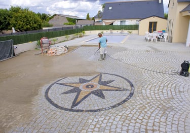 Terrasse piscine