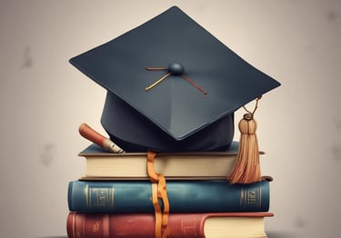 smiling woman wearing academic dress and black academic hat
