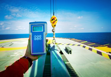 lifting load test after inspection as part of a proof load test