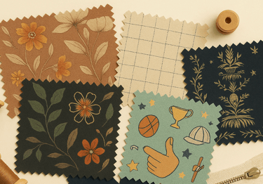 fabric design variety