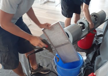 冷氣空調清洗/分體機清洗/FCU cleaning/ split type air conditioner washing and cleaning 