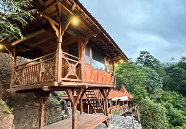 Custom Joglo pavilion designed for luxury resort development using high quality reclaimed teak wood materials