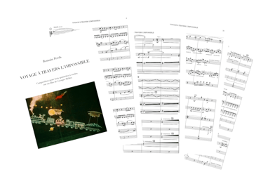 partition voyage a travers l impossible romain perda 3 quintettes a cordes