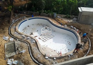 Pembuatan kolam renang di cirebon dengan layanan dayanapool