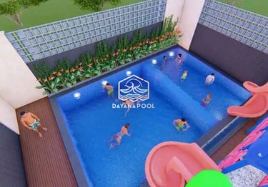 Desain Kolam Renang Modern dan Minimalis dari Dayanapool