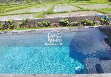 Kolam renang overflow yang cantik dan indah buatan dayanapool
