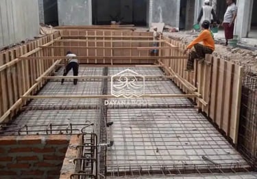 Pembangunan kolam renang air hangat, spesialis DayanaPool.