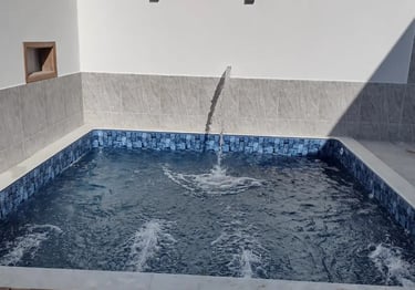 Kolam renang desain mewah dan elegan buatan dayanapool Cimahi