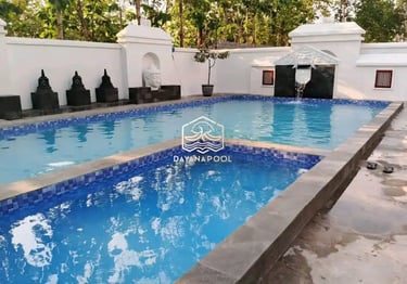 Kolam Renang Skimmer yang indah dan mewah dari dayanapool