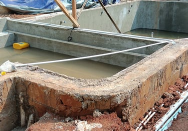Pembangunan kolam renang air hangat, spesialis DayanaPool.