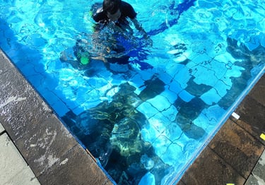 renovasi kolam renang perbaiakn keramik yang lepas