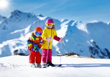 Kinder Ski Kurse in Seefeld, am Geigenbühel mit Mittagsbetreeung