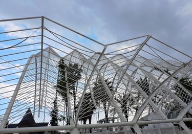 The Umbracle of Valencia's City of Arts and Sciences