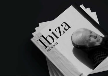 libro Ibiza esa Mujer diseño editorial
