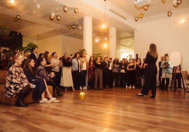 Discours lors d'une soirée d'entreprise