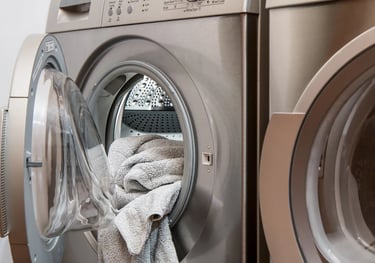 Lave-linge et sèche-linge disponibles pour les séjours courts à longs