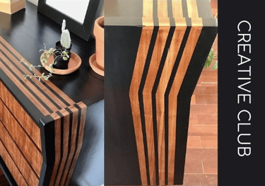 AFTER: Modern Upcycled Retro Chest of Drawers