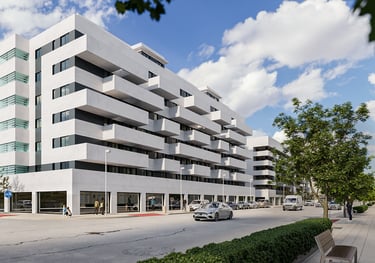 Residential building render