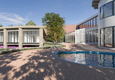 exterior commercial render