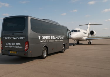 Coach Private Jet Transfer