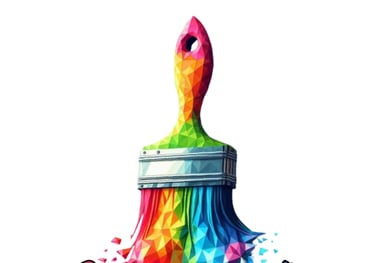 a paintbrush brush with a paintbrush and a paintbrush