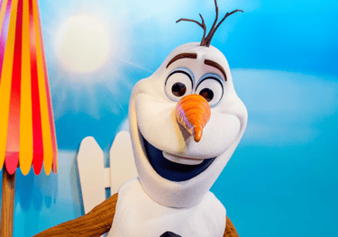 Conoce a Olaf en Celebrity Spotlight