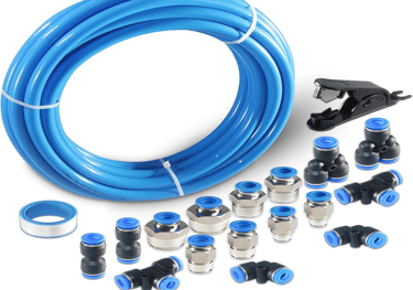 Picture of Pu tubes & pneumatic fittings