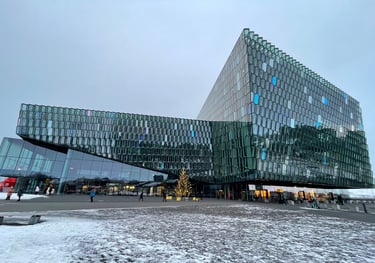 icelands opera house, Reykjavik, Iceland