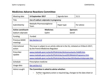 Screen shot of linked web page