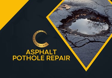 Asphalt Pothole Repair in Columbus, Georgia