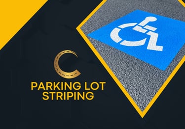 Parking Lot Line Striping Concrete Painting Service in Columbus, Georgia