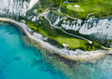 golf course on a holiday curated by Francesco Luxury Travels Villas Weddings