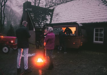 peppie & koffie foodtruck groningen catering  landgoed meisterhof