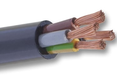 a close up of a close up of a cable with a cable Kabel Metal Indonesia