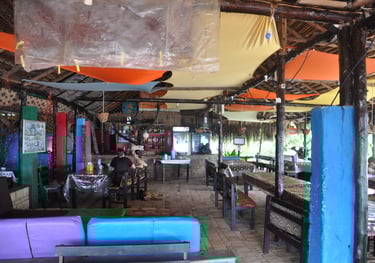 Fatima's restaurant, tofo beach, Praia do tofo, Mozambique