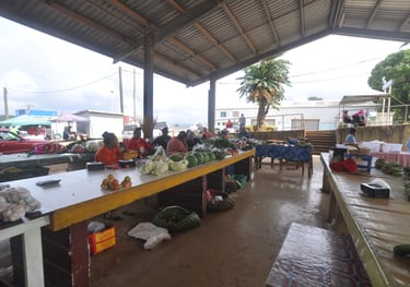 Markets in Neiafu, Vava'u, The Kingdom of Tonga