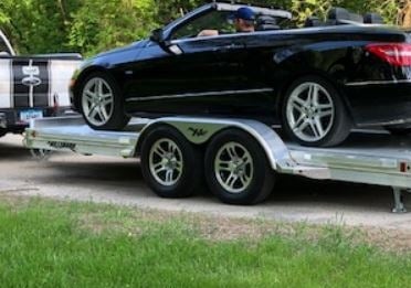 Hillsboro Industries aluminum car trailer 