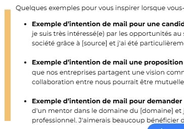 se présenter professionnellement par mail exemple